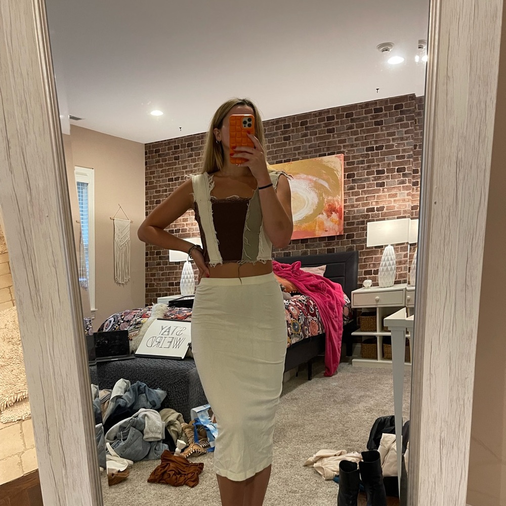Whole outfit! Adika midi skirt and jaded London corset top